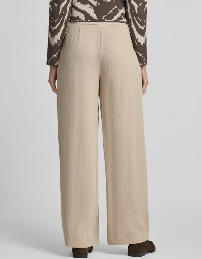 Comma Broek van viscosemix met steekzakken - Foto 2