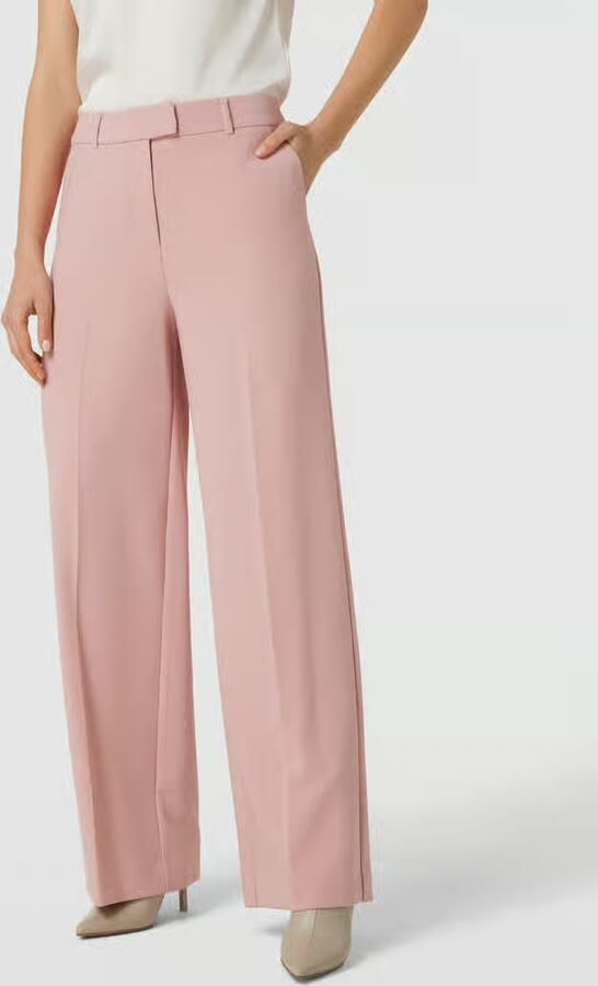 Comma straight fit pantalon lichtroze - Foto 2