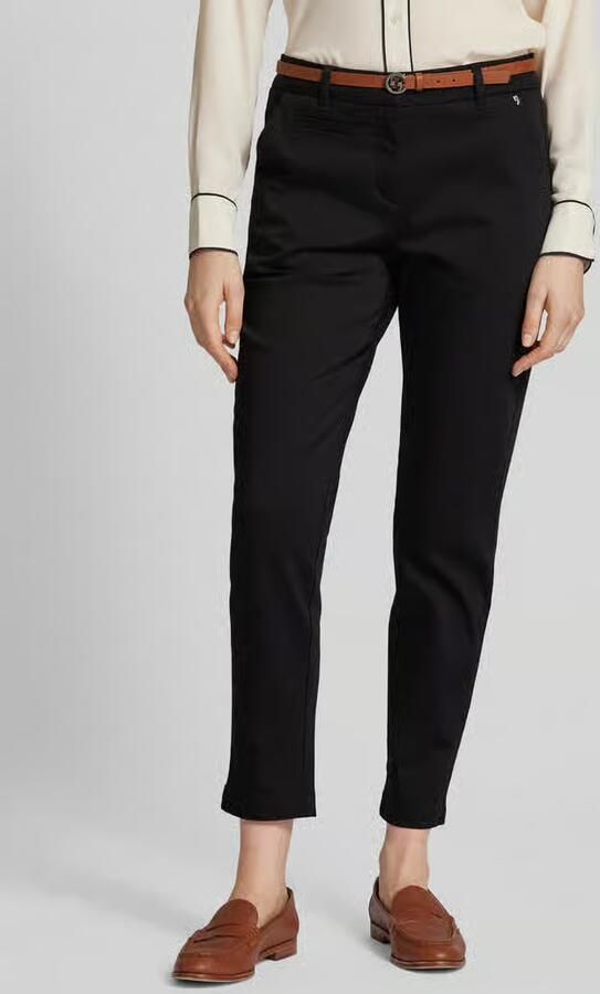 Comma Slim Fit 7 8-Lengte Broek Black Dames - Foto 2