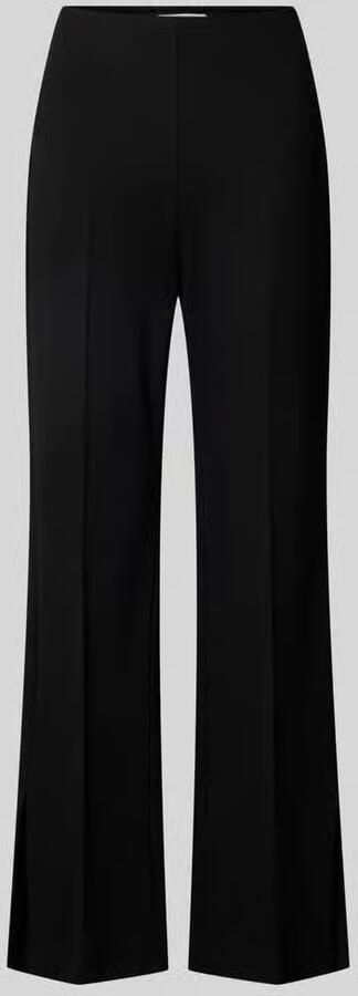 Comma flared fit stoffen broek van elastische viscosemix model 'OKTOBER'