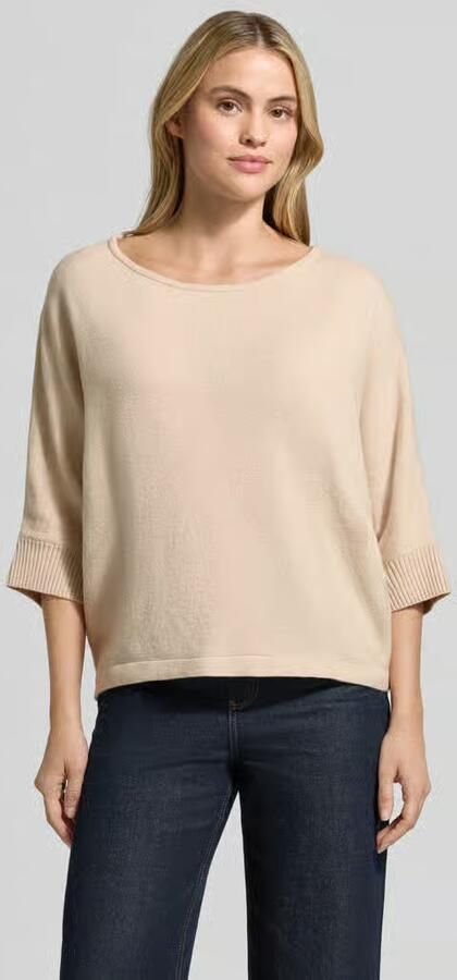 Comma Gebreid shirt met 3 4-mouw - Foto 5