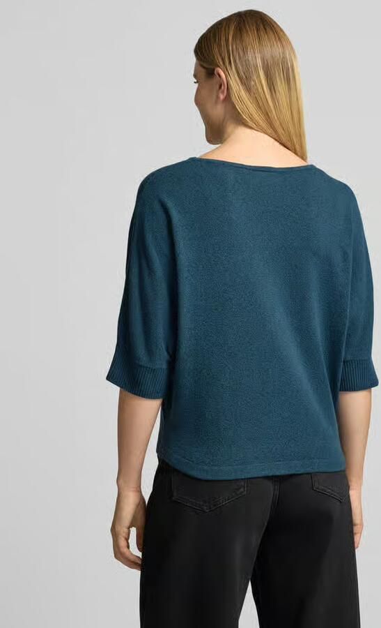 Comma Gebreid shirt met 3 4-mouw - Foto 5