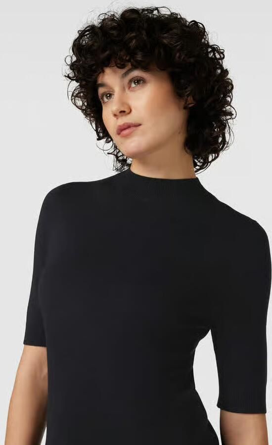 Comma Gebreide trui met turtleneck halfarm - Foto 2