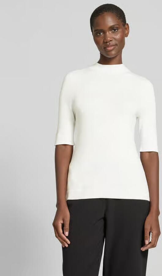 Comma Gebreide trui met turtleneck halfarm - Foto 2