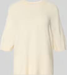 Comma Gebreide pullover met 1 2-mouwen