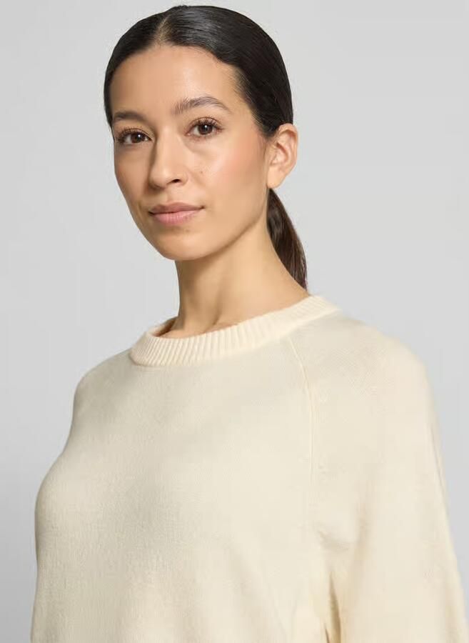 Comma Gebreide pullover met 1 2-mouwen