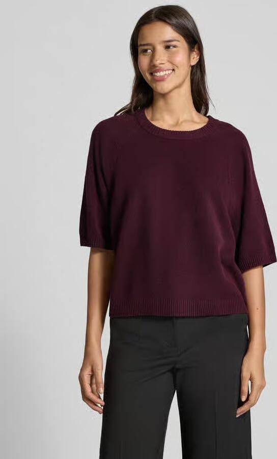 Comma Gebreide pullover met 3 4-mouwen - Foto 6