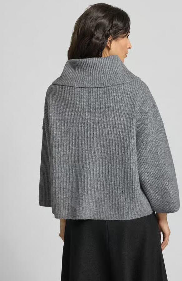 Comma Gebreide pullover met col