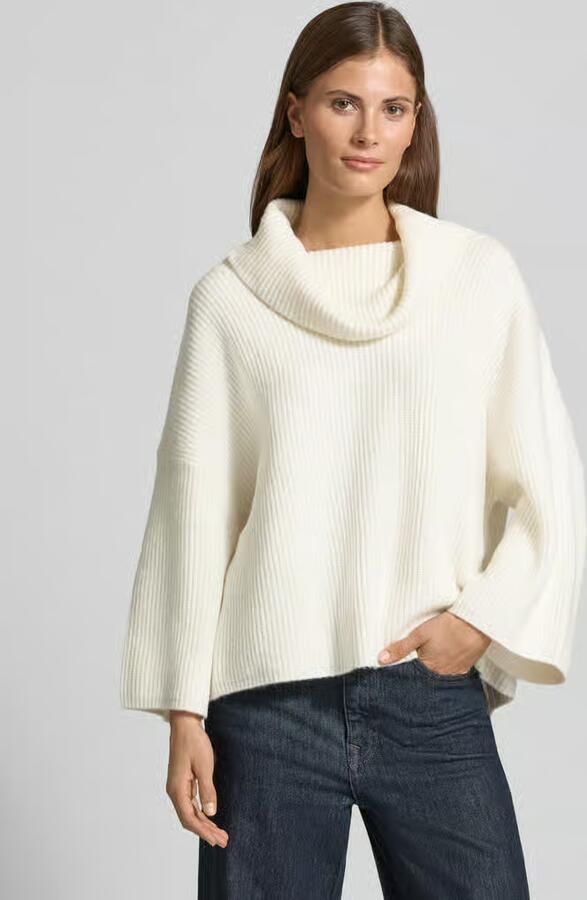 Comma Gebreide pullover met col - Foto 2