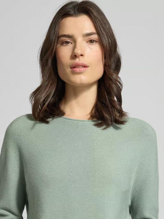 Comma Gebreide pullover met ronde hals - Foto 2