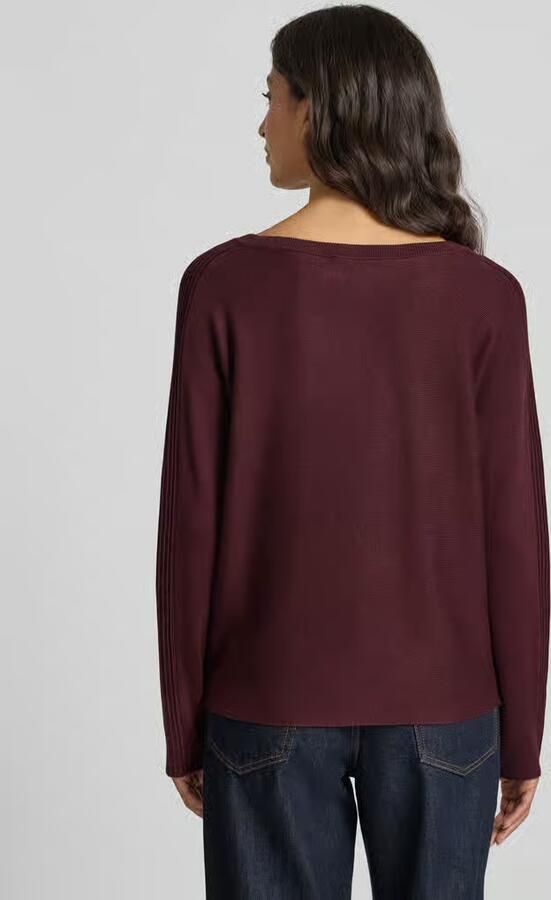 Comma Gebreide pullover met ronde hals - Foto 3