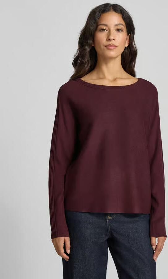 Comma Gebreide pullover met ronde hals - Foto 4