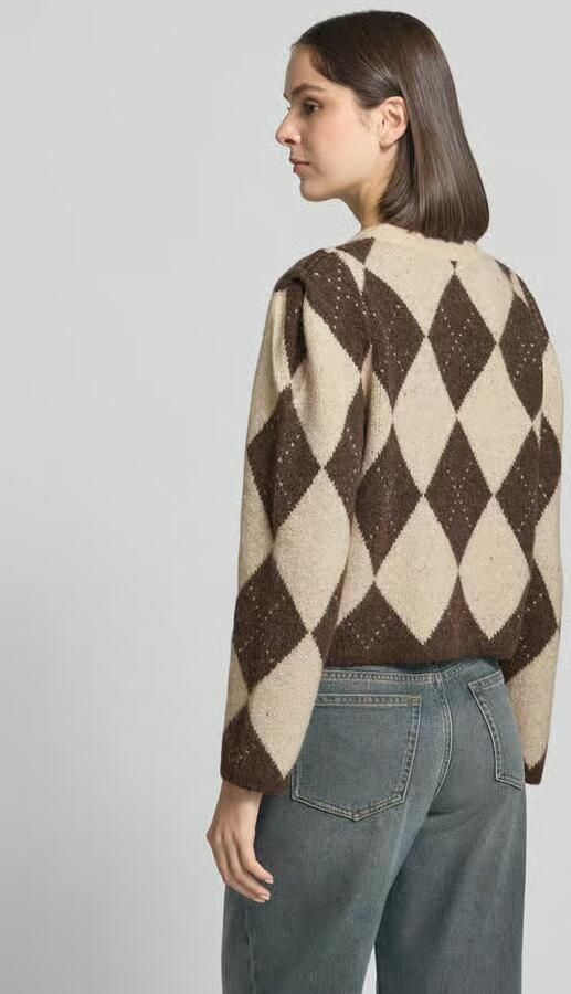 Comma Gebreide pullover met ronde hals - Foto 3
