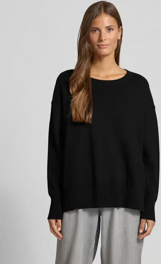 Comma Gebreide pullover met zijsplitten - Foto 5