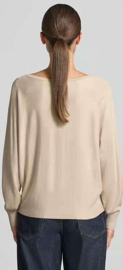 Comma Gebreide pullover van viscosemix - Foto 4