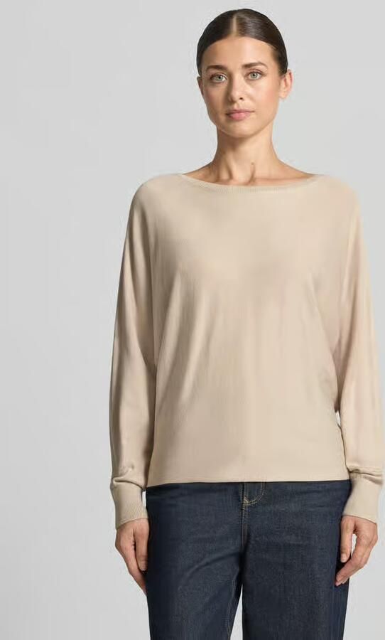 Comma Gebreide pullover van viscosemix - Foto 3