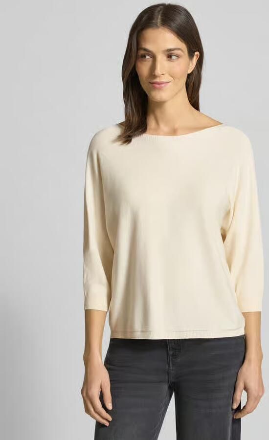 Comma Gebreide pullover van Viscosemix met vetersluiting aan de achterkant - Foto 6