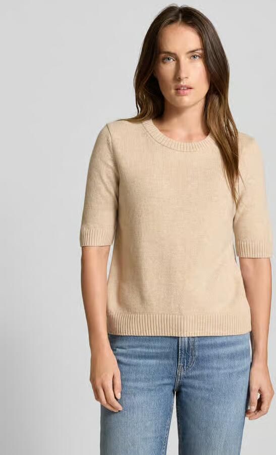 Comma Gebreide pullover van wolmix met 1 2-mouwen - Foto 2