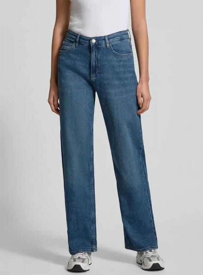 Comma wide leg jeans medium blue denim - Foto 5