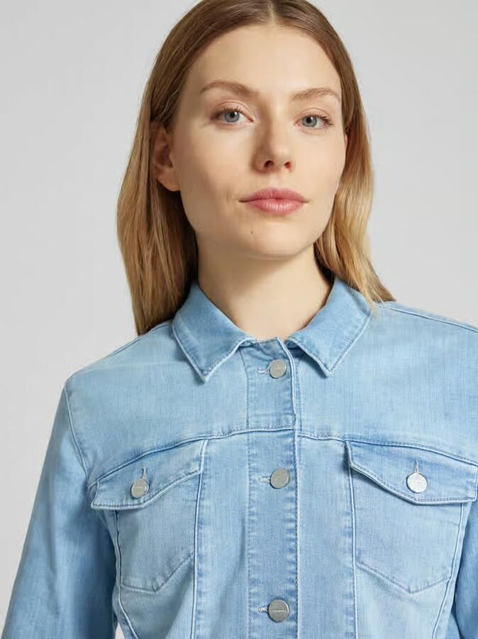 Comma Jeansjack met knoopsluiting - Foto 2