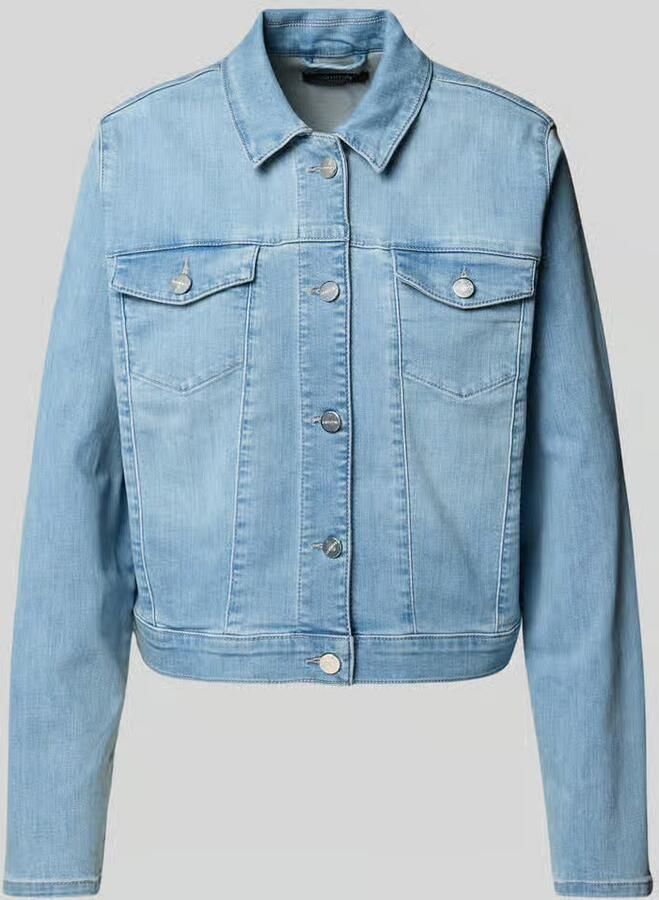 Comma Jeansjack met knoopsluiting
