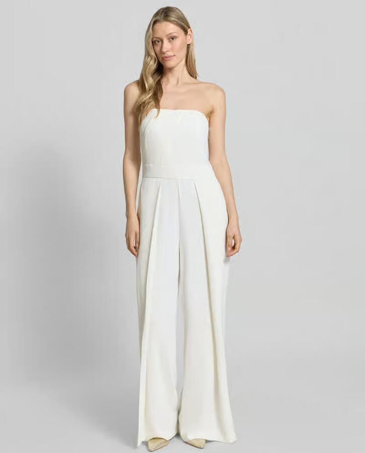 Comma Jumpsuit in off-shoulder-look met draperieën - Foto 2