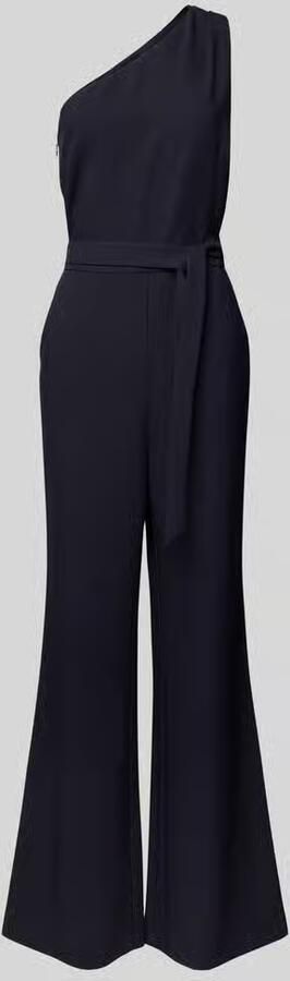 Comma Jumpsuit met strikceintuur - Foto 2
