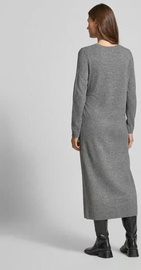 Comma Relaxed fit jurk van wolmix in gebreide look model 'Protect'