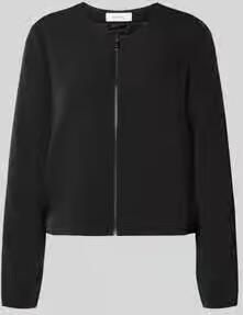 Comma Korte blazer met ronde hals - Foto 4