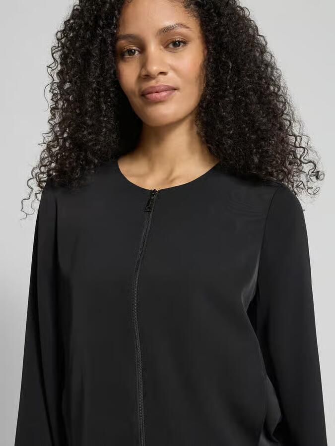 Comma Korte blazer met ronde hals - Foto 5