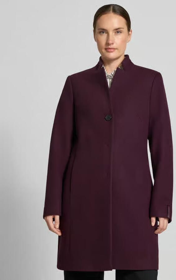 Comma Lange jas met viscose - Foto 3