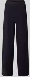 Comma Lounge-broek met lengtenaden en elastische band
