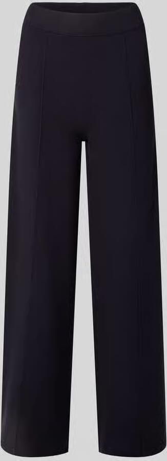 Comma Lounge-broek met lengtenaden en elastische band - Foto 2