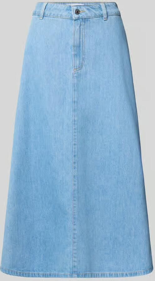 Comma Maxirok in denimlook met lyocell-aandeel - Foto 2
