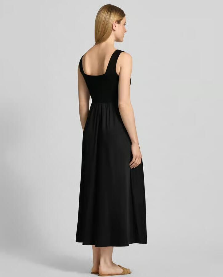 Comma Midi-jurk in mouwloos design - Foto 4
