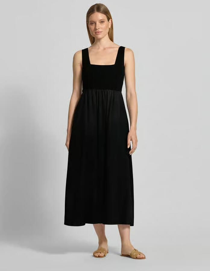 Comma Midi-jurk in mouwloos design - Foto 5