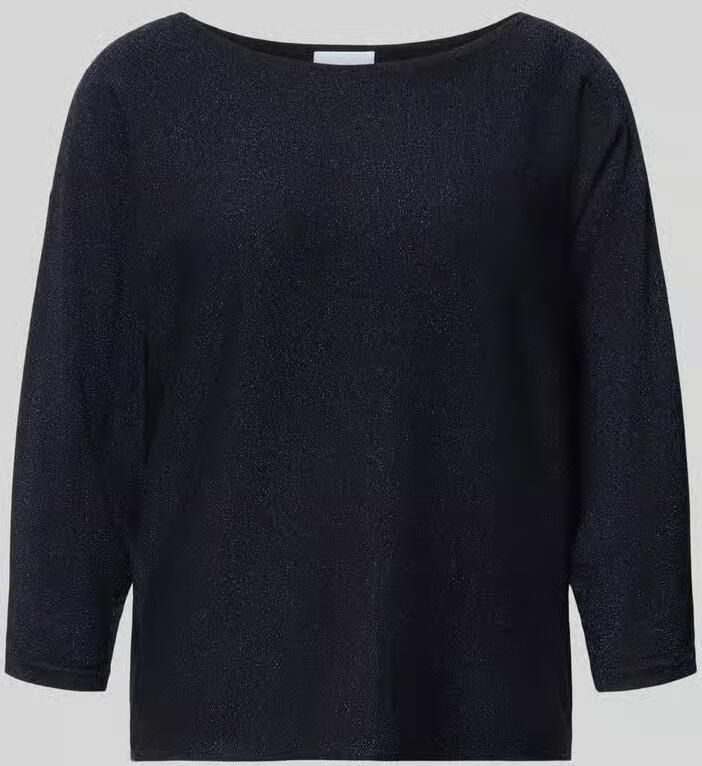 Comma Pullover van effectgaren met 3 4-mouw - Foto 5
