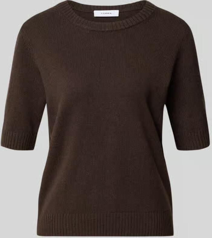 Comma Pullover van katoenmix in fijntricotlook - Foto 4