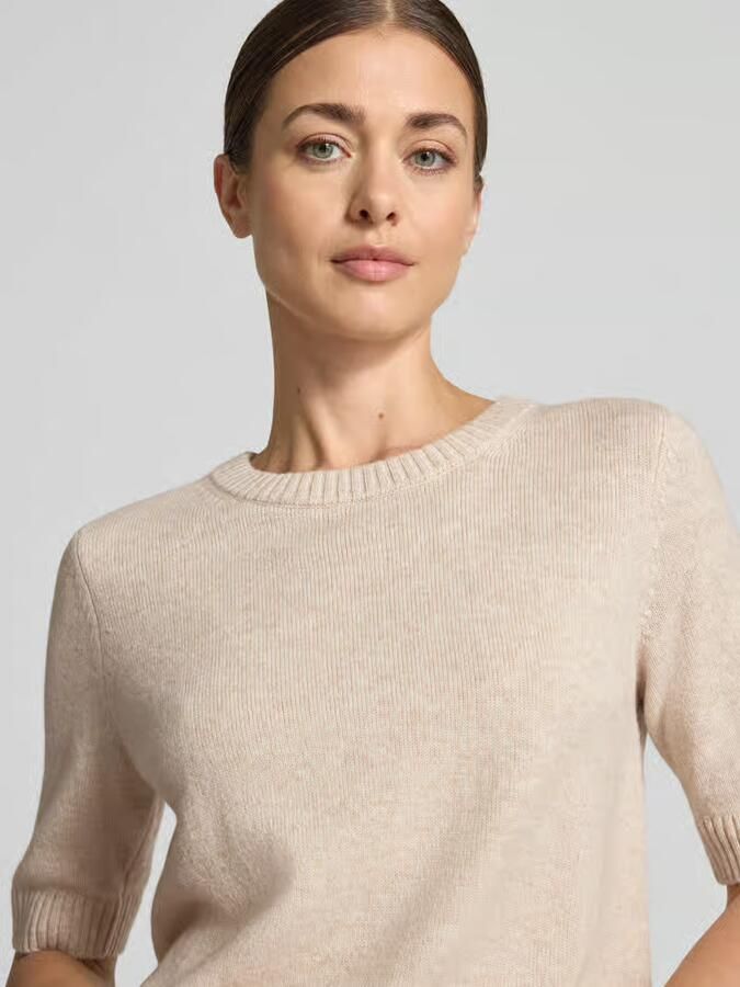 Comma Pullover van katoenmix in fijntricotlook - Foto 3