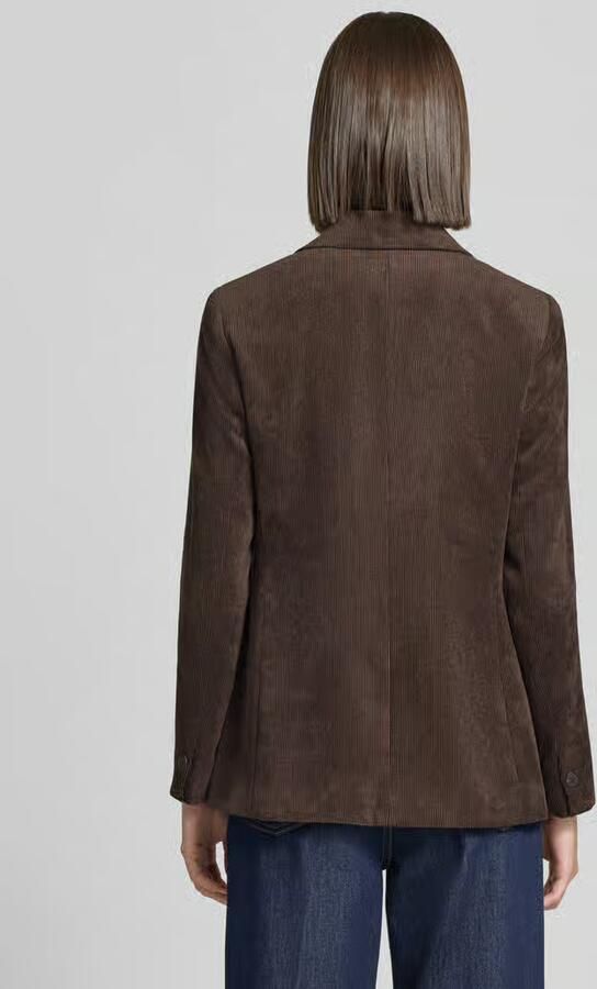 Comma regular fit blazer in cord-look - Foto 2