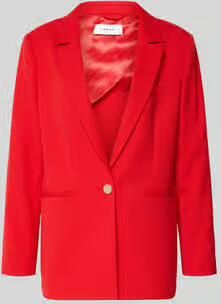 Comma Regular fit Blazer met Reverskraag