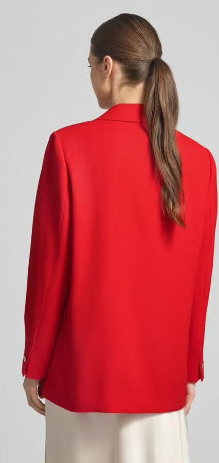 Comma Regular fit Blazer met Reverskraag - Foto 2