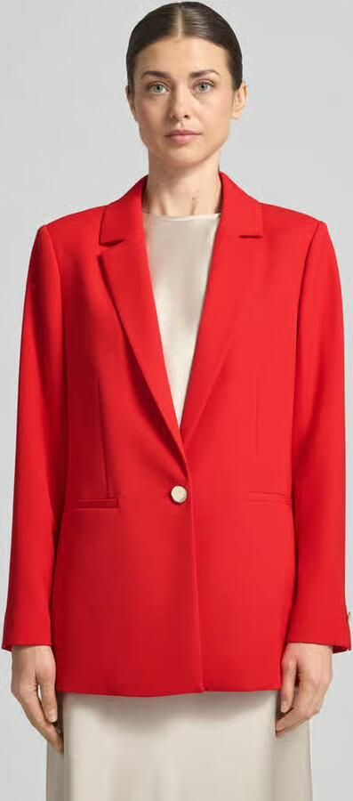 Comma Regular fit Blazer met Reverskraag - Foto 3