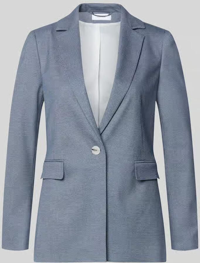Comma regular fit blazer met viscose - Foto 2