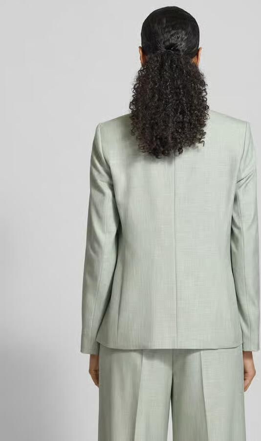 Comma Regular fit Blazer van Viscosemix met Reverskraag - Foto 4