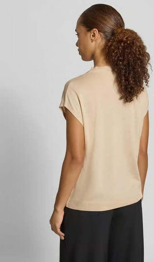 Comma regular fit blouse van lyocellmix