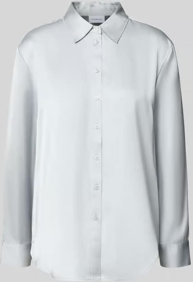 Comma Regular fit blouse van viscosemix