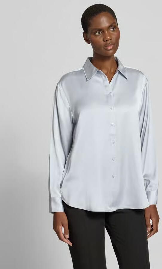Comma Regular fit blouse van viscosemix - Foto 2