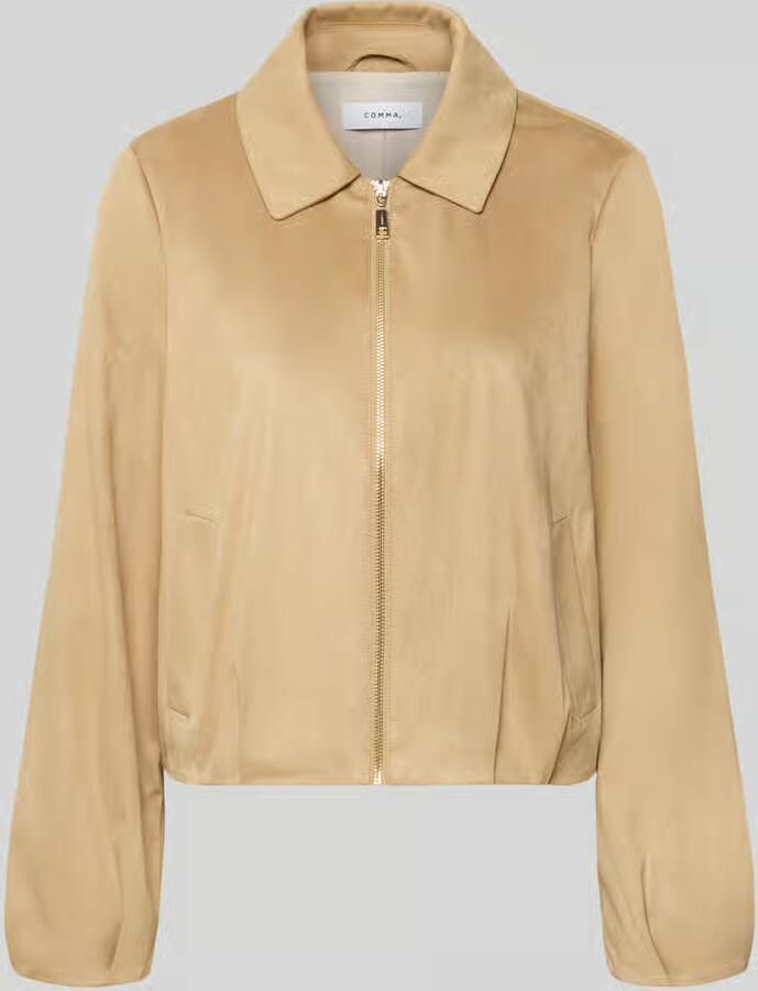 Comma regular fit blouson in leerlook - Foto 2