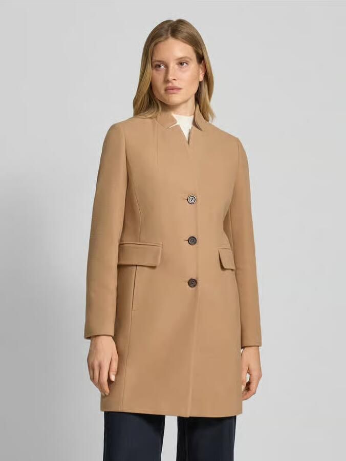 Comma Regular fit lange jas met viscose - Foto 2